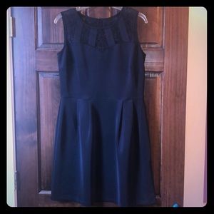 Royal Blue Fit & Flare Dress